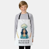 BENUTZEN SIE SCHUTZ IMMER SCHÜRZE (Getragen)