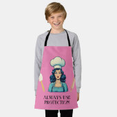 BENUTZEN SIE SCHUTZ IMMER SCHÜRZE (Getragen)