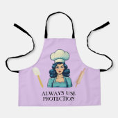 BENUTZEN SIE SCHUTZ IMMER SCHÜRZE (Vorderseite)