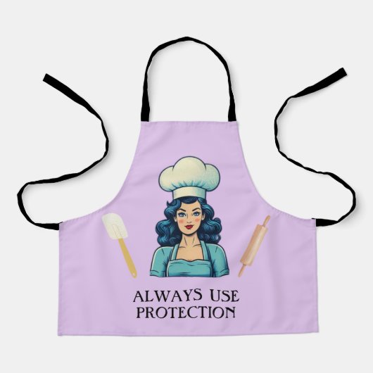 BENUTZEN SIE SCHUTZ IMMER SCHÜRZE (Vorderseite)