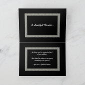 BENUTZER-Checkerboard Wedding DANKE (Innenseite)