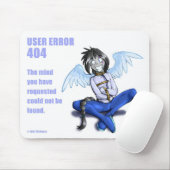 Benutzer-Fehler 404 Mousepad (Mit Mouse)