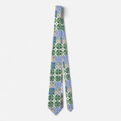 Benutzer Neck Tie Portugiesische Fliesen Krawatte (Vorderseite)
