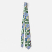 Benutzer Neck Tie Portugiesische Fliesen Krawatte (Rückseite)