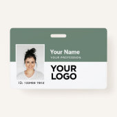 Benutzerarbeitnehmer | Name des Foto-Bar oder des  Ausweis (Vorderseite)