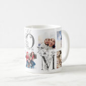 BenutzerBest | MAMA | Ever Floral Multi Foto Kaffeetasse (VorderseiteRechts)