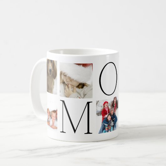 BenutzerBest | MAMA | Modernes Foto Kaffeetasse (Vorderseite Links)