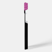 Benutzerdefinable Handyhülle Pink Glitter Boss Bab iPhone Hülle (Linke Seite)