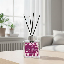 Benutzerdefinetes Kirschblüten-Aroma-Diffuser-Labe Quadratischer Aufkleber