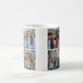 Benutzerdefinierbare 8-Foto Collage sorgt für Freu Kaffeetasse (Mittel)