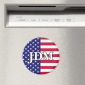Benutzerdefinierbare amerikanische Flaggen Magnet (In Situ (Geschirrspüler))