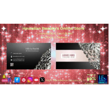 Benutzerdefinierbare, bearbeitbare elegante Black 