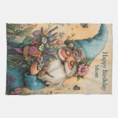 Benutzerdefinierbare Blume - GNOME-Illustration Geschirrtuch (Horizontal)