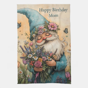 Benutzerdefinierbare Blume - GNOME-Illustration Geschirrtuch