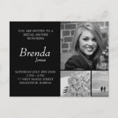 Benutzerdefinierbare Brautparty-Postkarte Einladungspostkarte (Vorderseite)