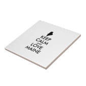 Benutzerdefinierbare CALM- und LIEBE-MAINE (BEHALT Fliese (Seite)