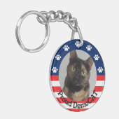 Benutzerdefinierbare DemoCAT-Produktpräsentation Schlüsselanhänger (Vorderseite links)