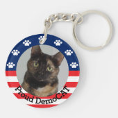 Benutzerdefinierbare DemoCAT-Produktpräsentation Schlüsselanhänger (Rückseite)