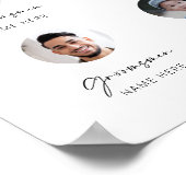 Benutzerdefinierbare Funktionen Erleben Sie die Ei Poster (Ecke)