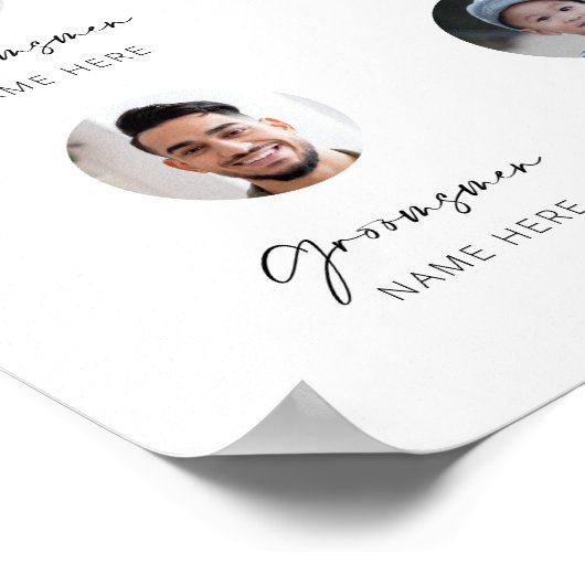 Benutzerdefinierbare Funktionen Erleben Sie die Ei Poster (Ecke)