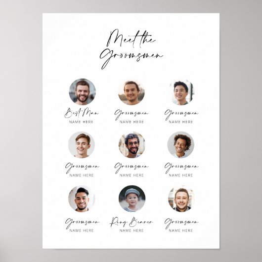 Benutzerdefinierbare Funktionen Erleben Sie die Ei Poster (Vorne)