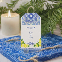 Benutzerdefinierbare Geschenketiketten aus Marokko