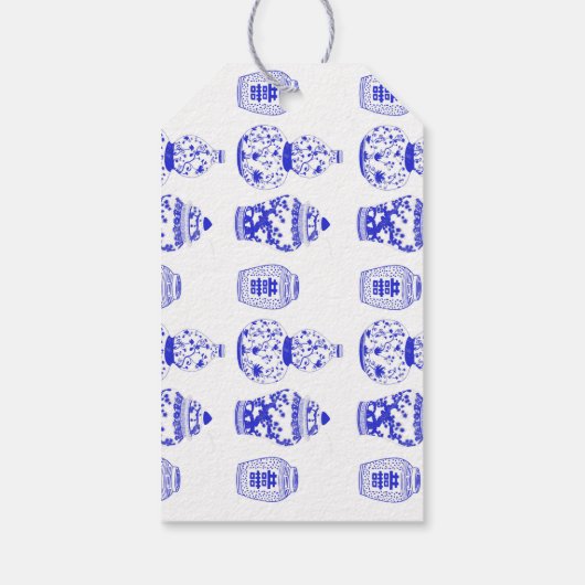 Benutzerdefinierbare Ginger Jar Süd-Geschenktasten Geschenkanhänger (Rückseite)