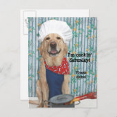 Benutzerdefinierbare GRILLEN Postcard Einladung (Vorne/Hinten)