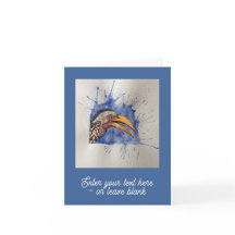 Benutzerdefinierbare Grußkarte für "Gestapelte Hor