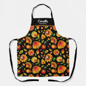 Benutzerdefinierbare HerbstFolklore Schürze (Vorderseite)