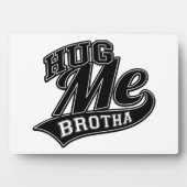 Benutzerdefinierbare Hintergrundfarbe für Hug Me Fotoplatte (Vorderseite)