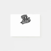 Benutzerdefinierbare Hintergrundfarbe für Hug Me Post-it Klebezettel (Vorderseite)