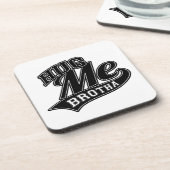 Benutzerdefinierbare Hintergrundfarbe für Hug Me Untersetzer (Linke Seite)