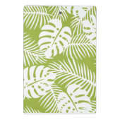 Benutzerdefinierbare Initials Grüne iPad-Abdeckung Mini Klemmbrett (Rückseite)