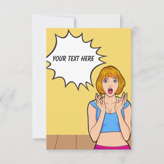 benutzerdefinierbare Karte für alle Fälle (Vorderseite)