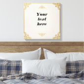 Benutzerdefinierbare Keepake-Vorlage für Personali Leinwanddruck (Insitu (Schlafzimmer))