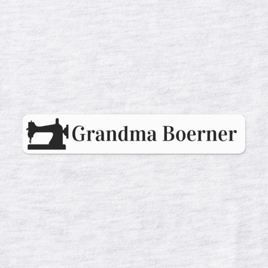 Benutzerdefinierbare Labels für Made by you Etiketten (Design 1)