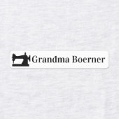 Benutzerdefinierbare Labels für Made by you Etiketten (Design 2)