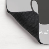 Benutzerdefinierbare "Liebe am ersten Latte"-Mausp Mousepad (Ecke)