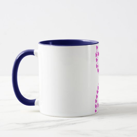 Benutzerdefinierbare Liebe befindet sich in der be Tasse (Links)