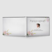 Benutzerdefinierbare Memorial Lilien für Fotos Gästebuch (Voll)