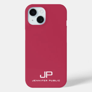 Benutzerdefinierbare Monogrammnamensvorlage Viva M Case-Mate iPhone Hülle