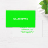 Benutzerdefinierbare Name-Adresse ändern neon grün (Schreibtisch)