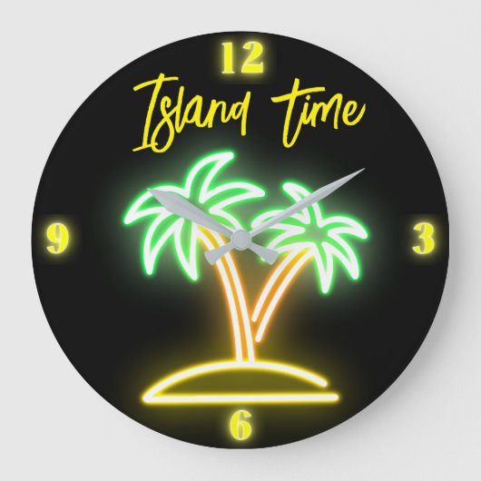 Benutzerdefinierbare Neon Clock-Imitate für die In Große Wanduhr (Vorderseite)