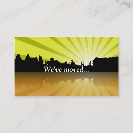 Benutzerdefinierbare Office-Position Visitenkarte (Vorderseite)