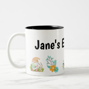 Benutzerdefinierbare Ostergnom-Tasse Zweifarbige Tasse