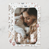 Benutzerdefinierbare Postkarte für Foto mit anpass (Vorne/Hinten)