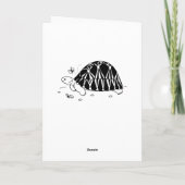 Benutzerdefinierbare Strahlenschutzkarte Karte (Rückseite)