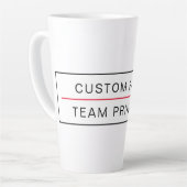 Benutzerdefinierbare Teamprinzipal-Tasse für Racin Milchtasse (Linke Ecke)