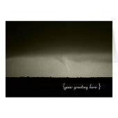 Benutzerdefinierbare Tornado-Karte (Vorderseite (Horizontal))